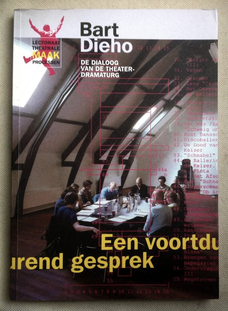 Een voortdurend gesprek de dialoog van de theaterdramaturg, Gelezen, Bart Dieho, Verzenden, Toneel