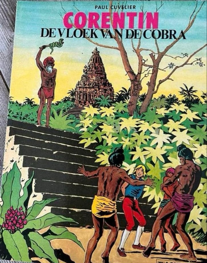PAUL CUVELIER CORENTIN DE VLOEK VAN DE COBRA stripboek, Eén stripboek, Ophalen of Verzenden, Gelezen