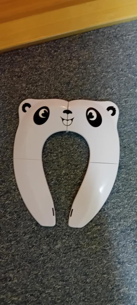 Opvouwbare WC bril voor kinderen - Panda design, Ophalen, Gebruikt