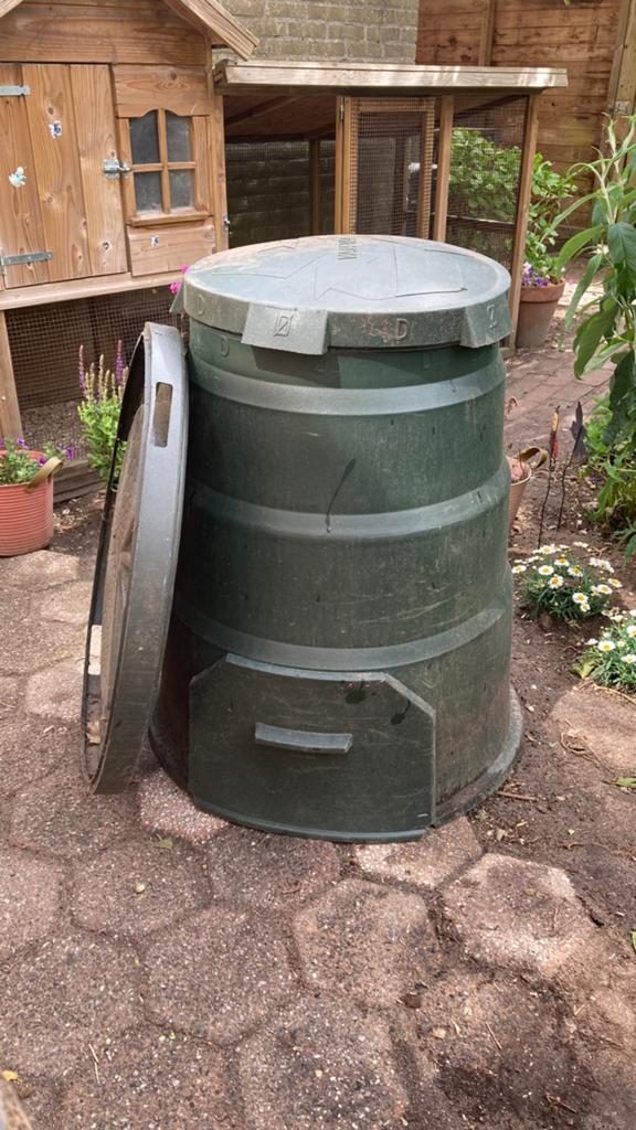Compostbak 90x60, Ophalen, Zo goed als nieuw