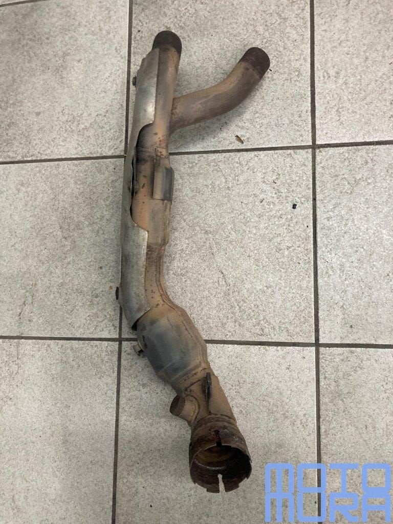 Catalysator Yamaha R1 2007 - 2008 RN19 katalysator cat kat t, Motoren, Gebruikt, -, -, Ophalen of Verzenden