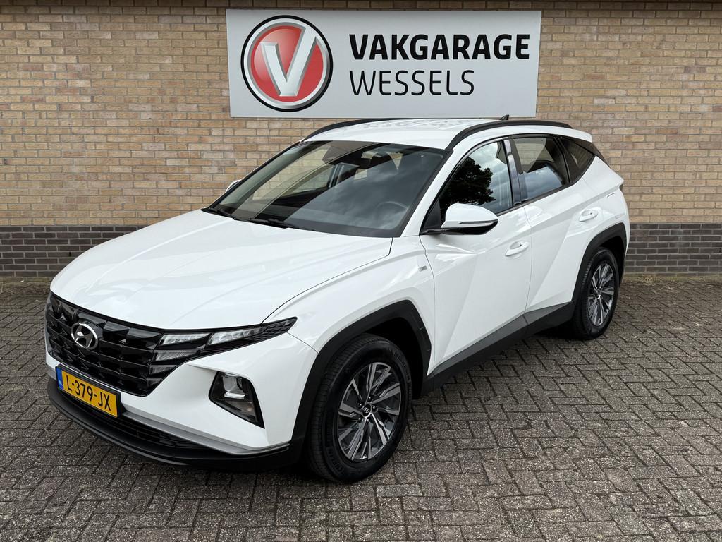 Hyundai Tucson 1.6 T-GDI MHEV | Trekhaak | PDC | Clima | LM, Voorwielaandrijving, Stof, Gebruikt, 4 cilinders