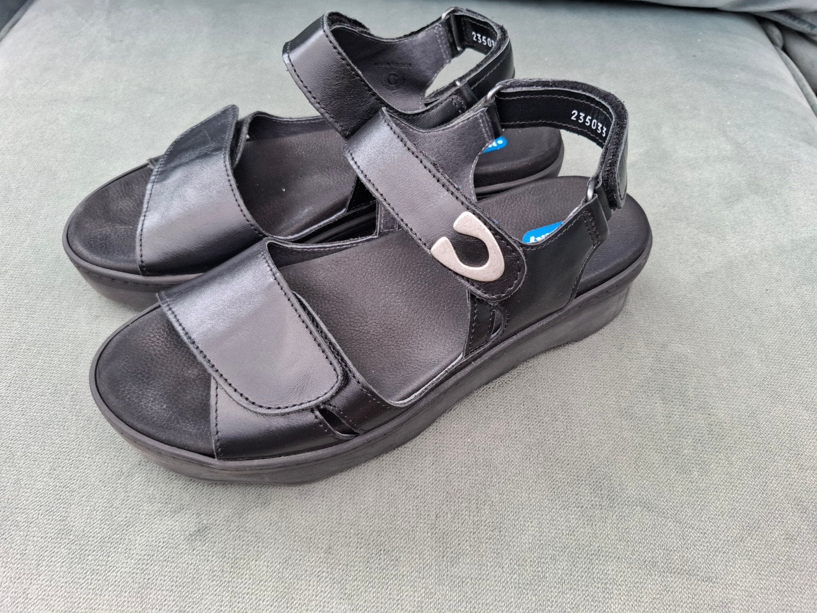 Wolky sandalen maat 40, slechts 2x gedragen, Kleding | Dames, Wolky, Zwart, Zo goed als nieuw, Sandalen of Muiltjes