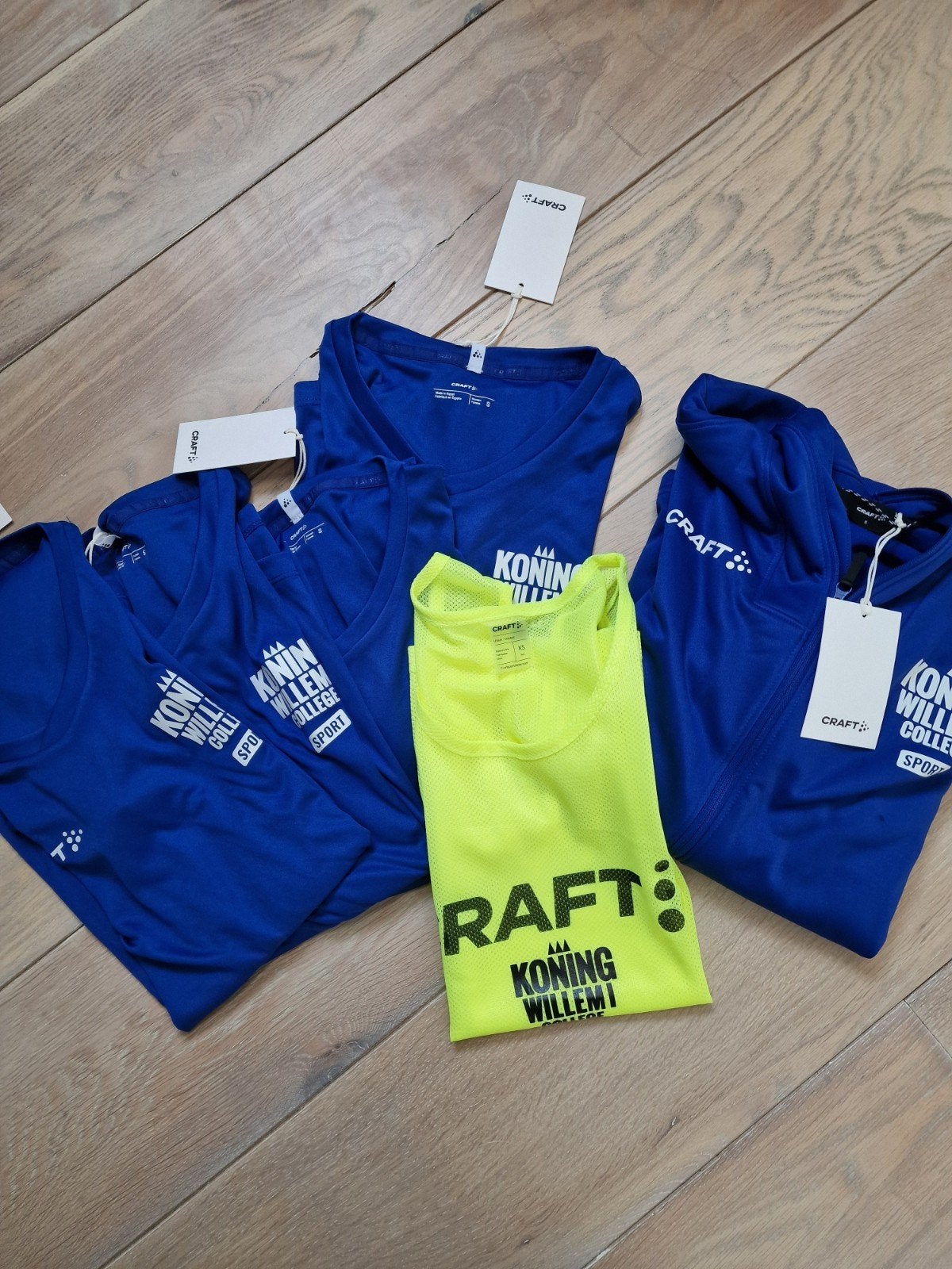 Craft sportkleding Koning Willem I College (nieuw), Ophalen of Verzenden, Nieuw, Blauw