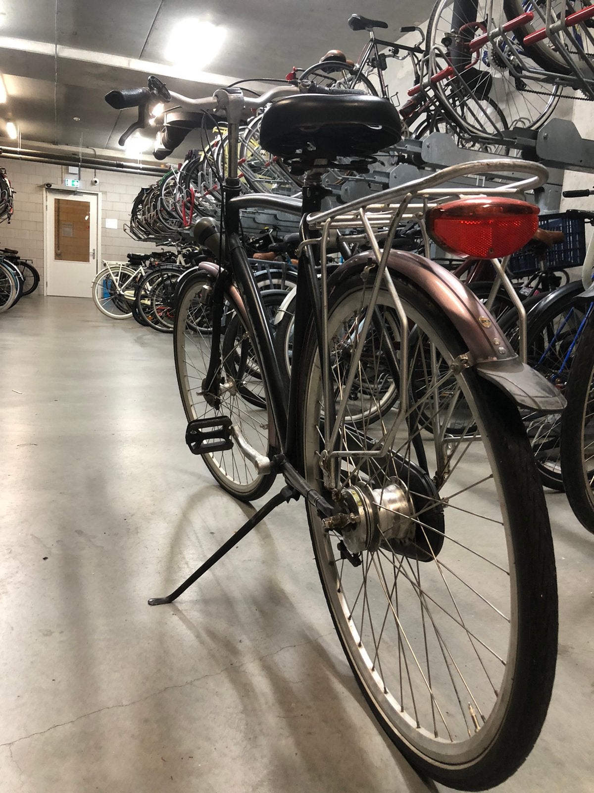 Gebruikte Batavus herenfiets, Ophalen