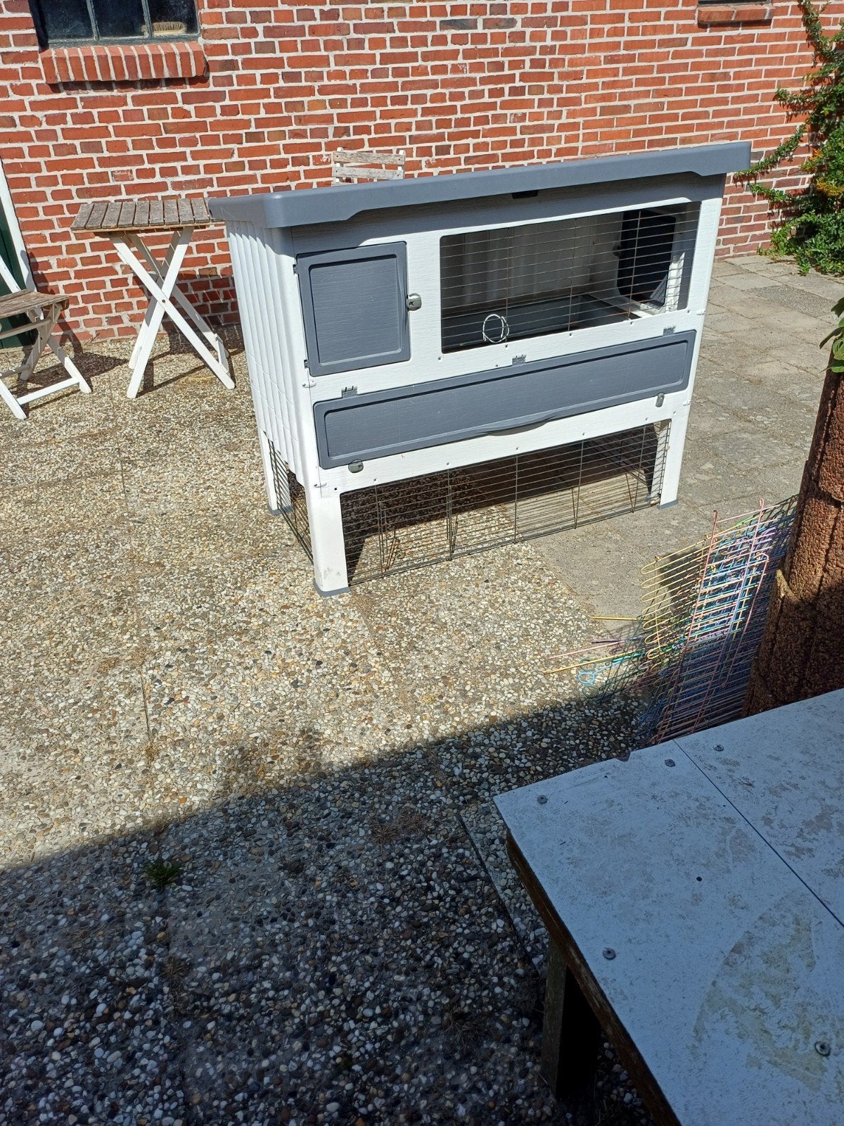 ferplast kunstofhok lodge 140 groot., Dieren en Toebehoren, Ophalen, 110 cm of meer, Hok, 90 cm of meer