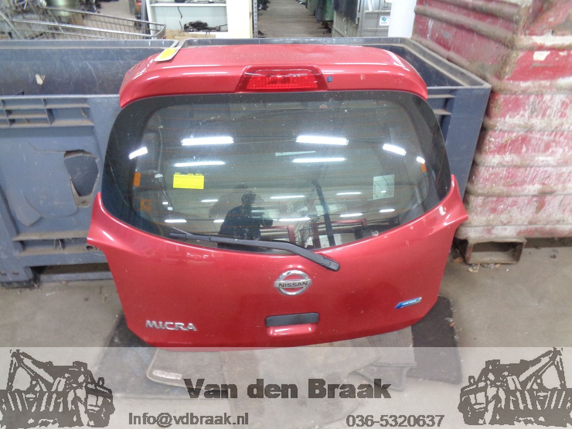 Nissan Micra 2010-2013 Achterklep, Gebruikt, Herkomst onderdeel bekend, -, Ophalen of Verzenden