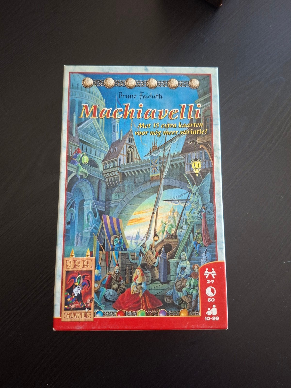 Machiavelli bordspel - Strategisch kaartspel, Vijf spelers of meer, Ophalen of Verzenden, Zo goed als nieuw, 999 Games