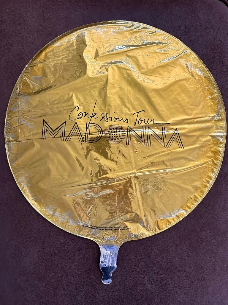 Madonna Confessions Tour ballon, Verzamelen, Muziek, Artiesten en Beroemdheden, Ophalen of Verzenden, Nieuw, Overige typen