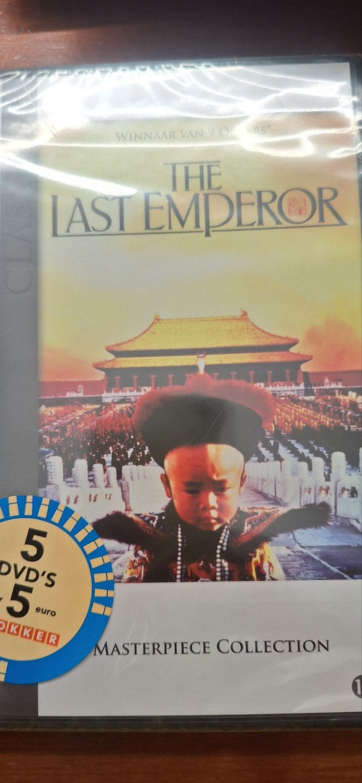 DVD The last emperor, Ophalen of Verzenden, Zo goed als nieuw, Oorlog of Misdaad