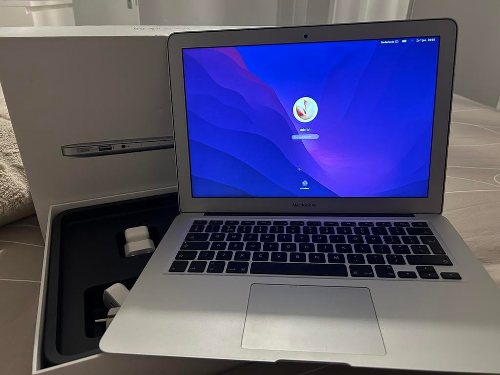 Apple MacBook Air 13, 2 tot 3 Ghz, 13 inch, Ophalen of Verzenden, Zo goed als nieuw