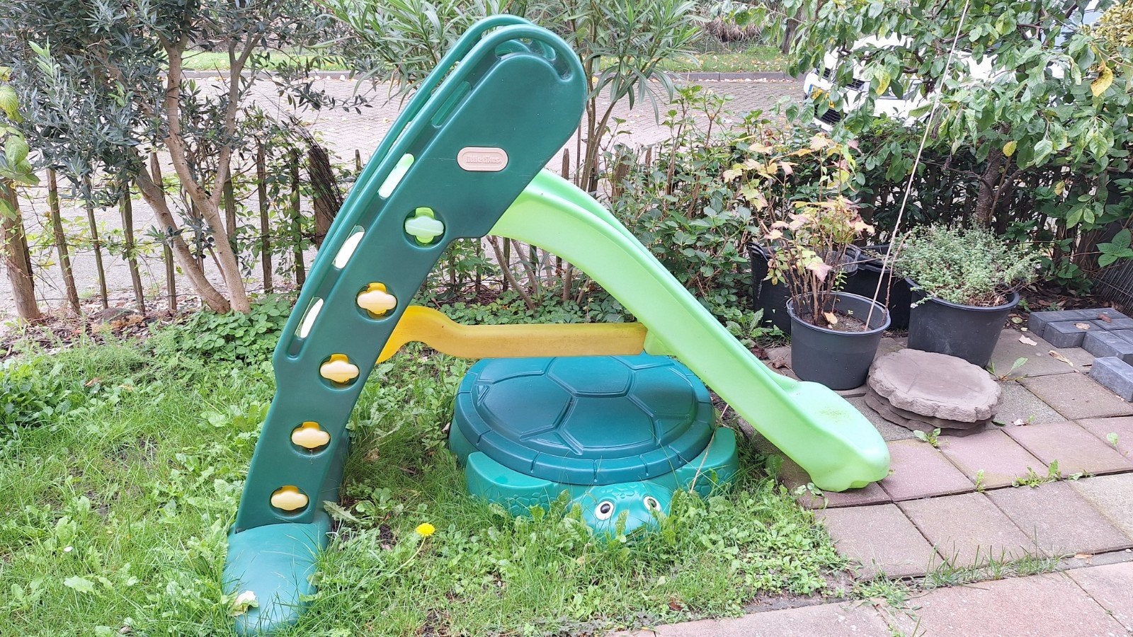 Little Tikes Glijbaan met Schildpad Zandbak, Ophalen of Verzenden, Gebruikt