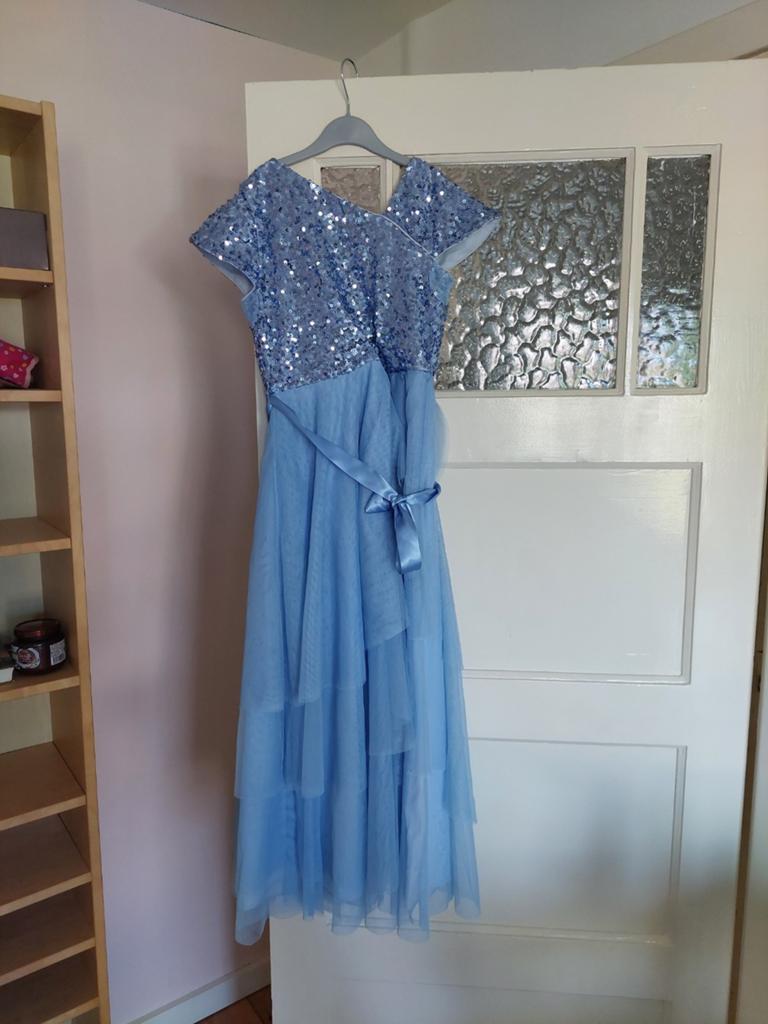 Monsoon jurk met pailletten en tule - Maat 11 jaar, Kinderen en Baby's, Ophalen, Meisje, Jurk of Rok