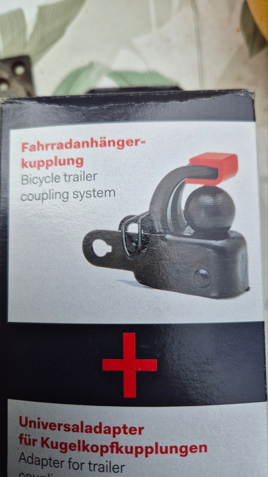 Fietsaanhangerkoppeling met universele adapter, Minder dan 20 kg, Hemie, Overige typen, Nieuw