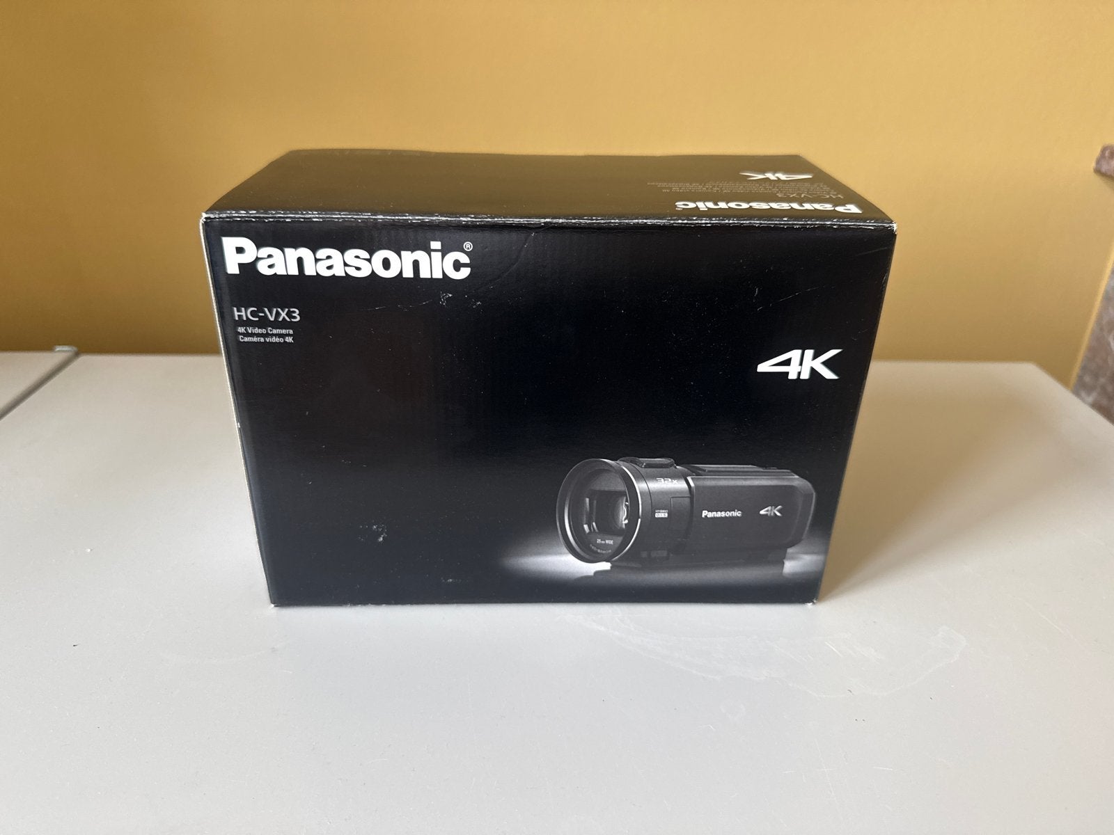 Panasonic HC-VX3 4K Camcorder met 256GB SD-kaart, Full HD, Panasonic, 20x of meer, Overige soorten