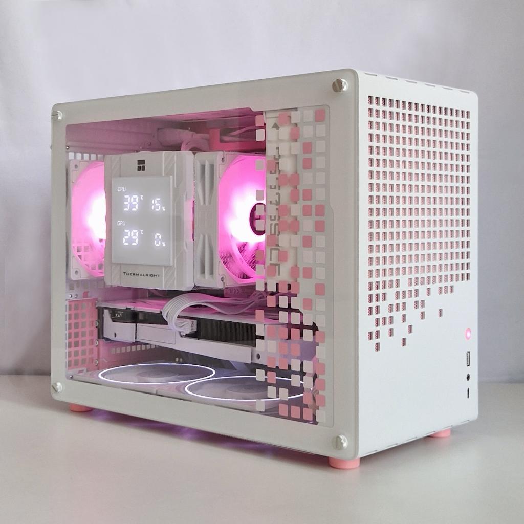 RX 9060 XT 16GB, Ryzen 5 7500F | SFF Sakura Gaming PC, StellaPCs, Virtual Reality, Nieuw, Ophalen of Verzenden