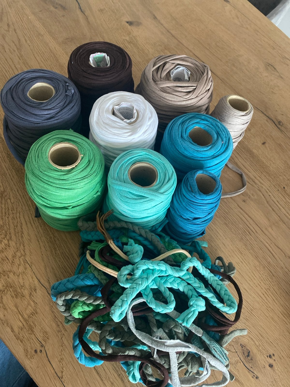 Textielgaren diverse rollen en kleuren, Meerkleurig, Ophalen of Verzenden, Zo goed als nieuw, Katoen