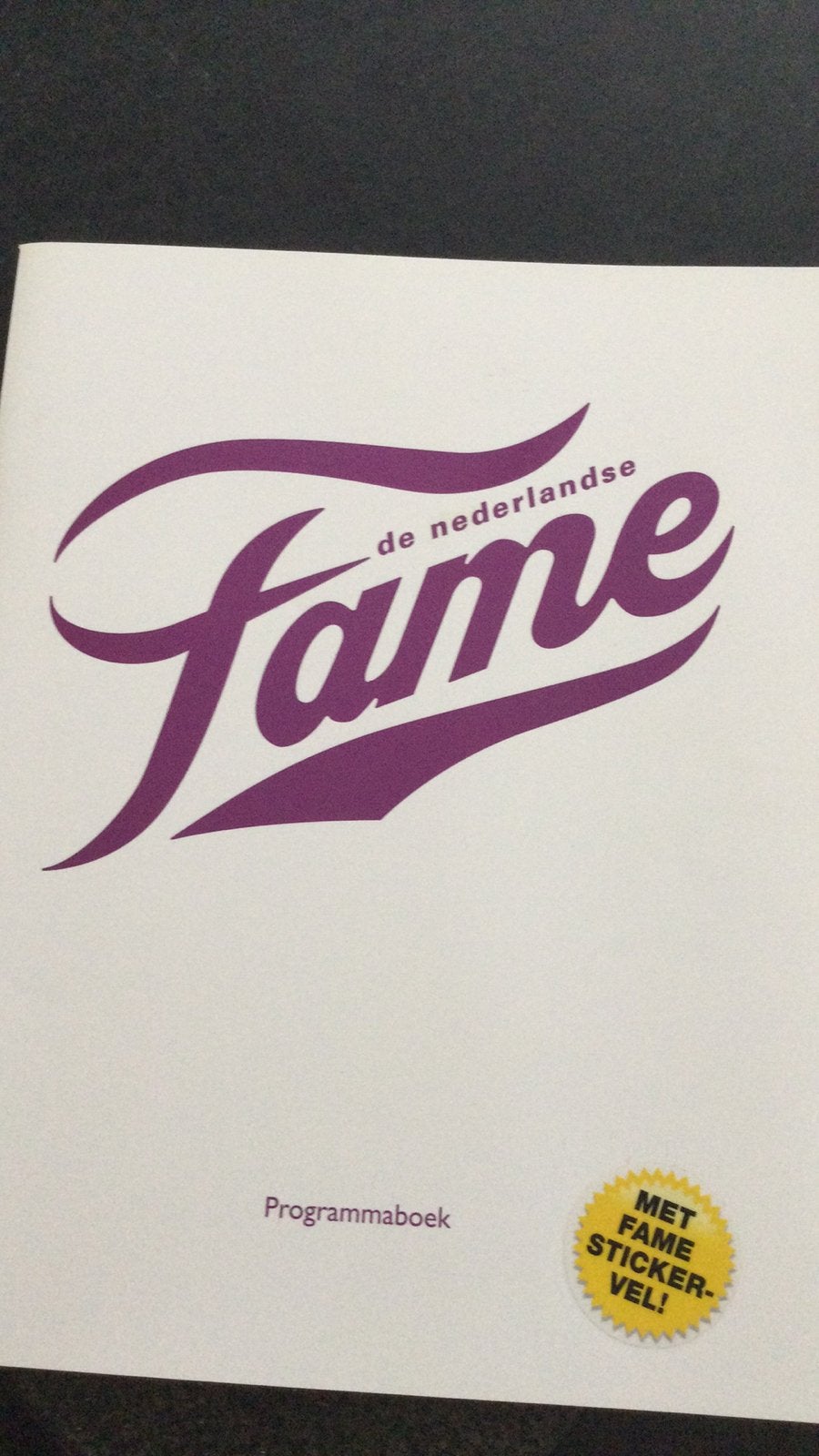 Programmaboek. 2008, Ophalen of Verzenden, Zo goed als nieuw, Overige onderwerpen