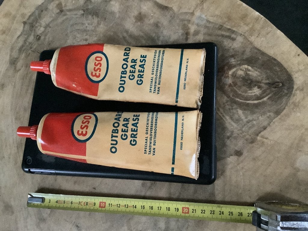 Esso tube’s vet oud, Ophalen of Verzenden, Gebruikt