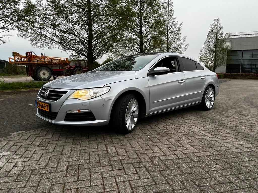 Volkswagen Passat 1.8 TSI 118KW CC 2009 Grijs nieuwe APK, Auto's, Zwart, 4 cilinders, 75 €/maand, Handgeschakeld