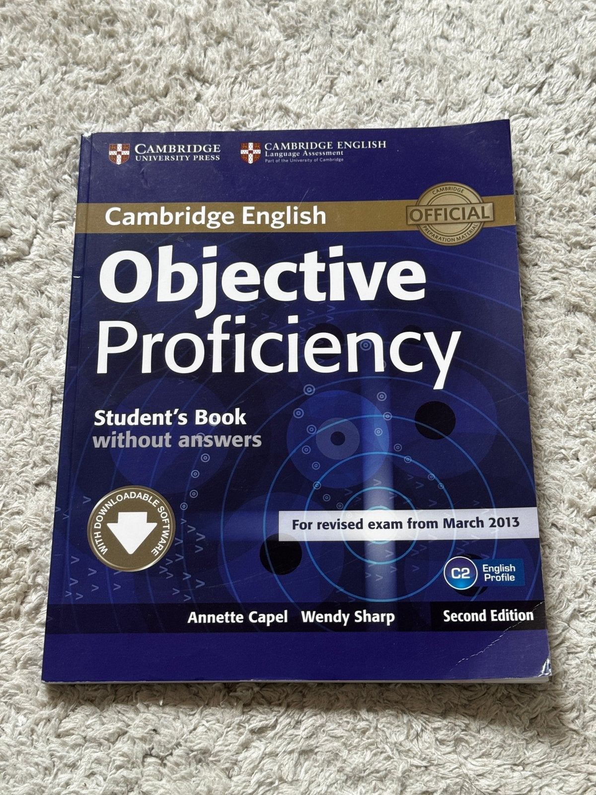 Cambridge English Objective Proficiency, Boeken, Studieboeken en Cursussen, Ophalen of Verzenden, Zo goed als nieuw, Wendy Sharp, Annette Capel