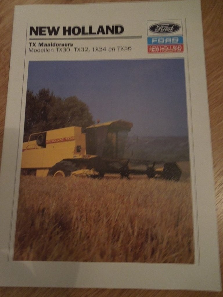 New Holland Combine folders, Ophalen of Verzenden, Zo goed als nieuw