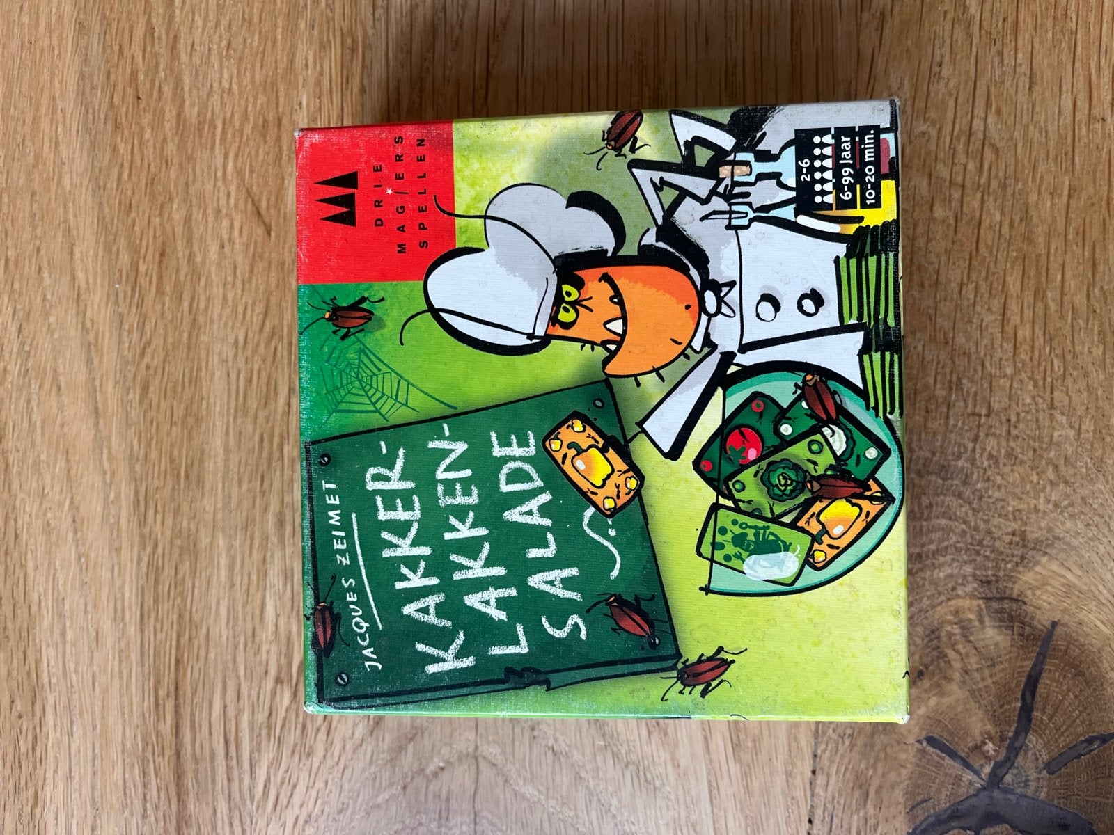 Kakkerlakken Salade Kaartspel, Vijf spelers of meer, Ophalen of Verzenden, Zo goed als nieuw