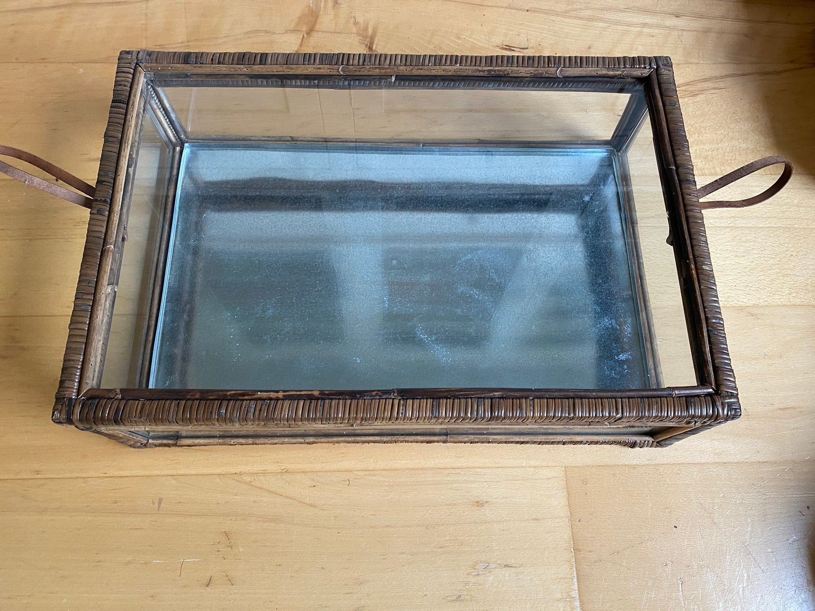 Vitrinekast/toonkast/showcase Riviera Maison, grote versie, Ophalen, Minder dan 50 cm, Zo goed als nieuw, Minder dan 25 cm