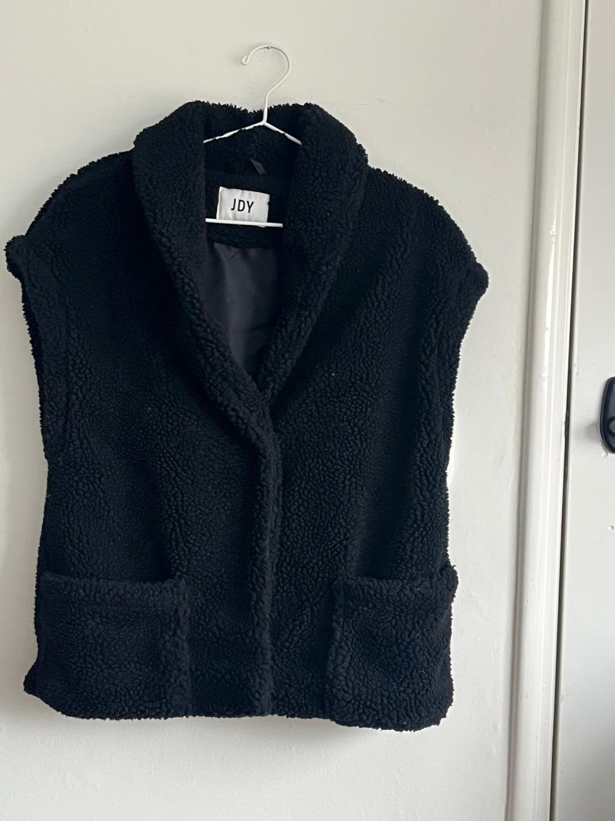 bodywarmer bont maat S, Kleding | Dames, Bodywarmers, Zwart, Ophalen of Verzenden, Zo goed als nieuw, Maat 36 (S)