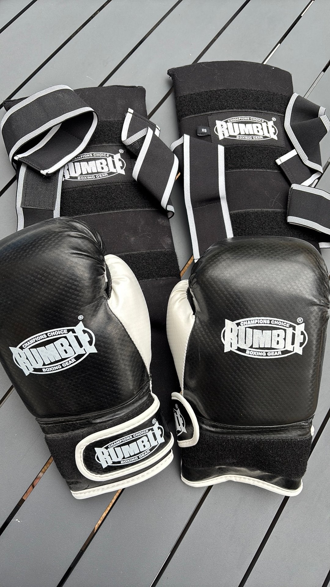 Rumble kickboksset Junior, Ophalen of Verzenden, Zo goed als nieuw, Overige
