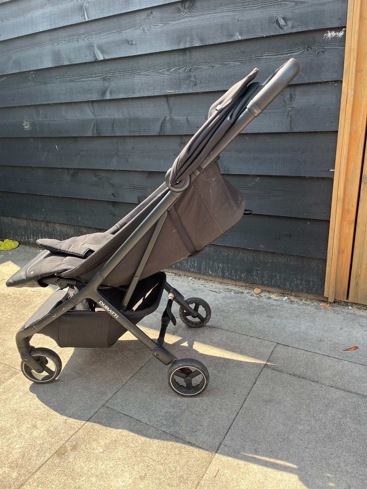 Veelzijdige Dubatti buggy, Ophalen, Zo goed als nieuw, Regenhoes