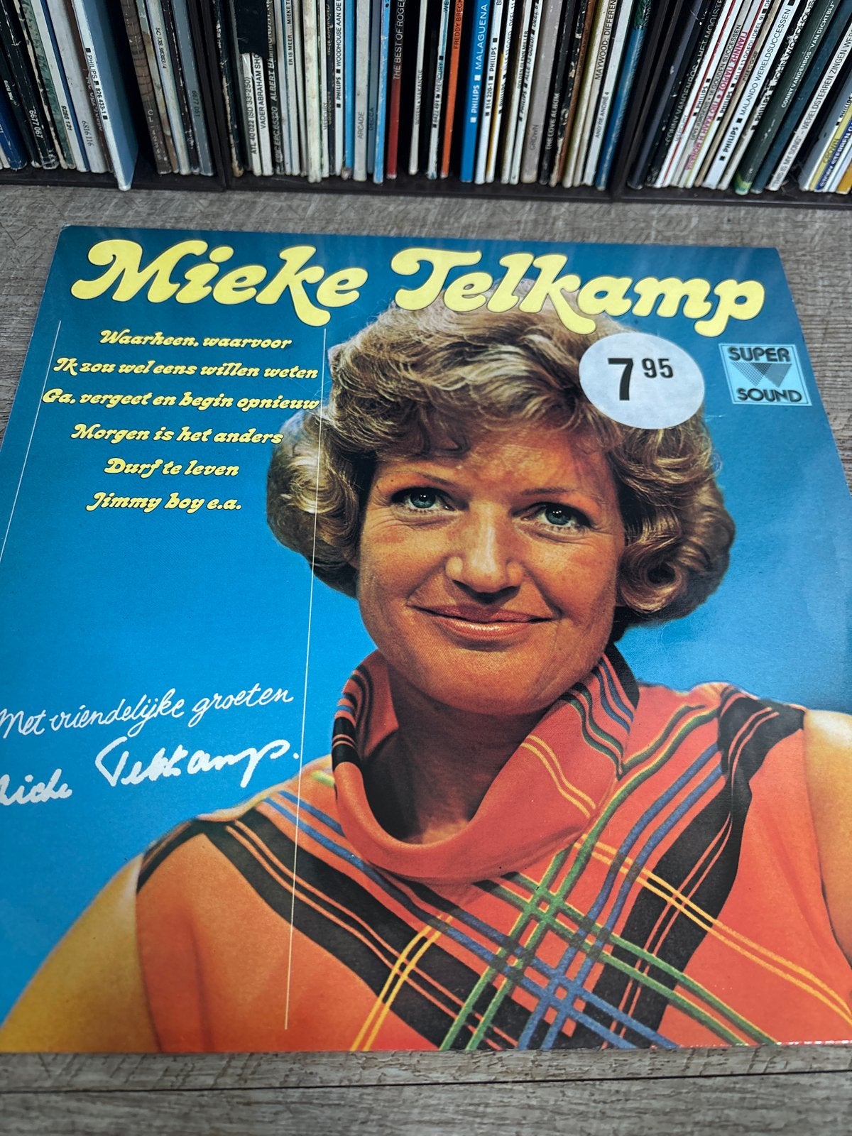 LP Mieke Telkamp - Waarheen, waarvoor, LP, Gebruikt, 12 inch, Schlager