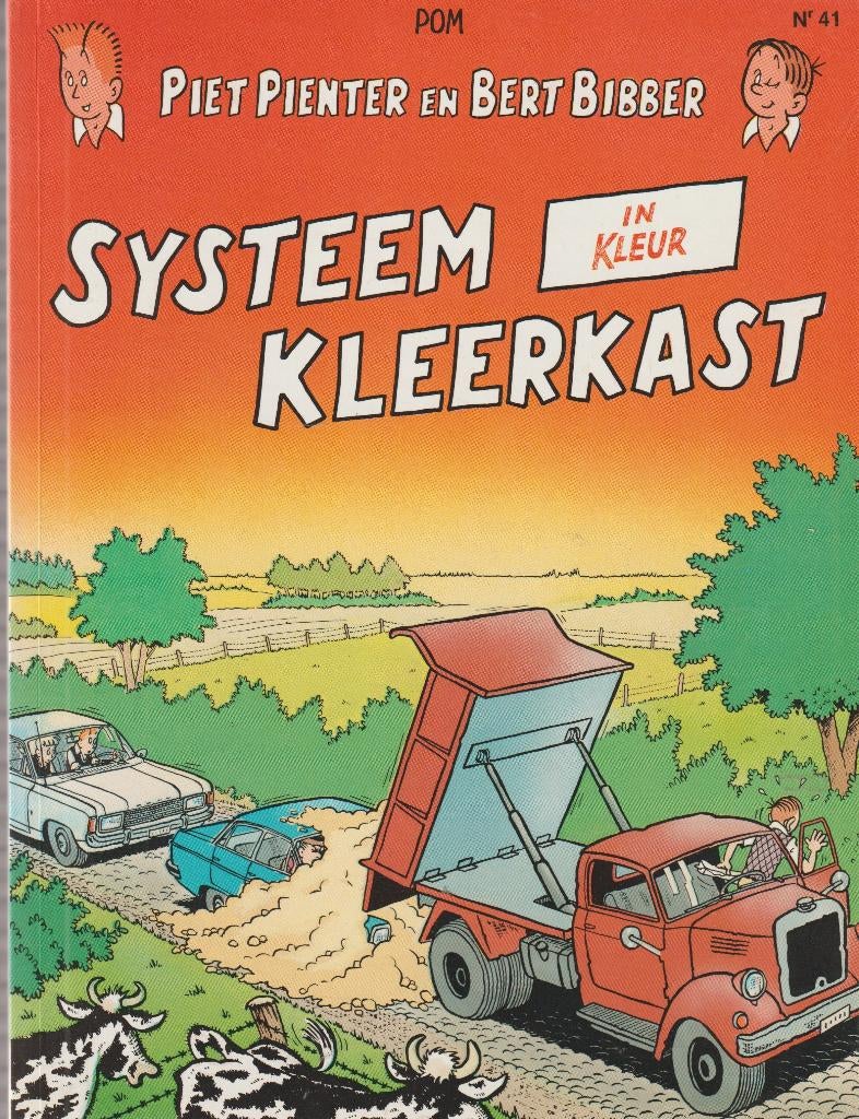 Piet Pienter en Bert Bibber deel 41 en 42, Boeken, Meerdere stripboeken, Ophalen of Verzenden, Gelezen