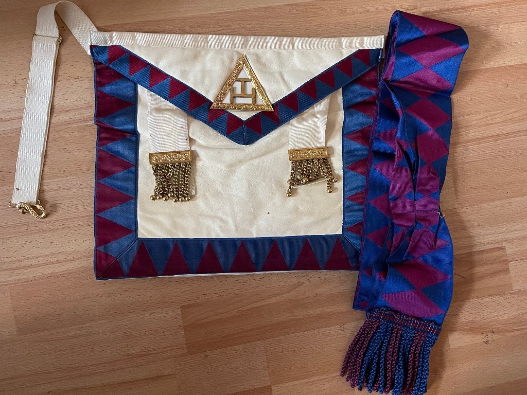 Schootsvel Vrijmetselaars Royal Arch Companion's, Verzamelen, Ophalen of Verzenden, Gebruikt