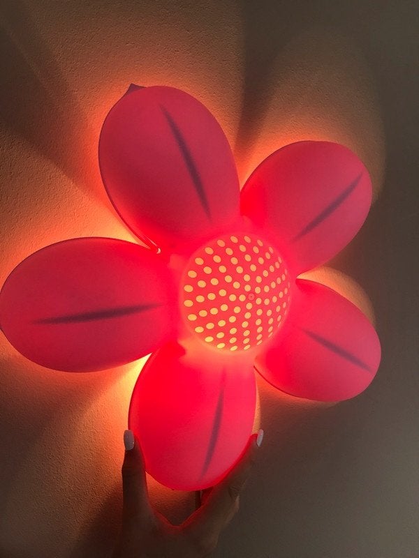 Kinderwandverlichting, Ophalen of Verzenden, Zo goed als nieuw, Ophangbaar, Roze