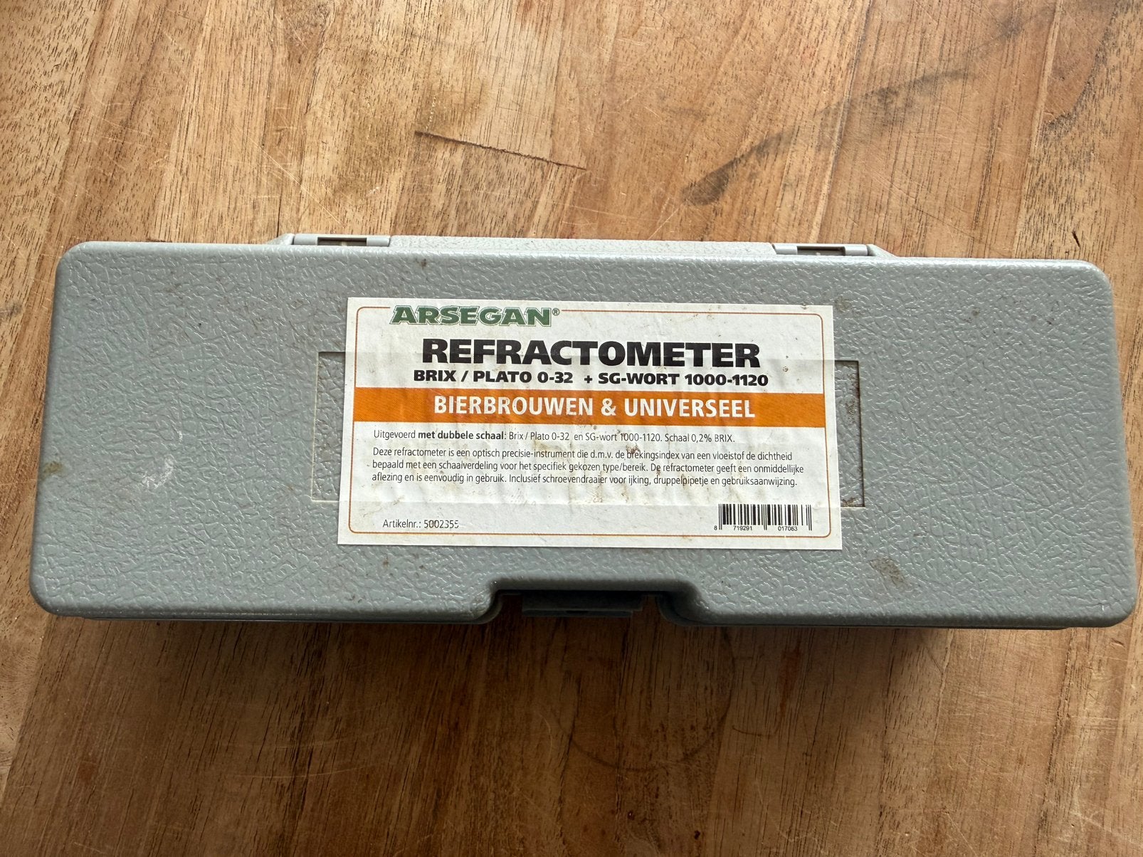 Arsegan Refractometer, Ophalen of Verzenden, Zo goed als nieuw
