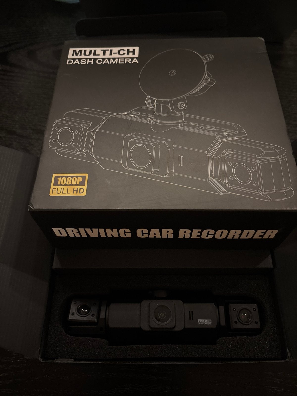 Multi-CH Dash Camera 1080P Full HD Driving Car Recorder, Ophalen of Verzenden, Nieuw