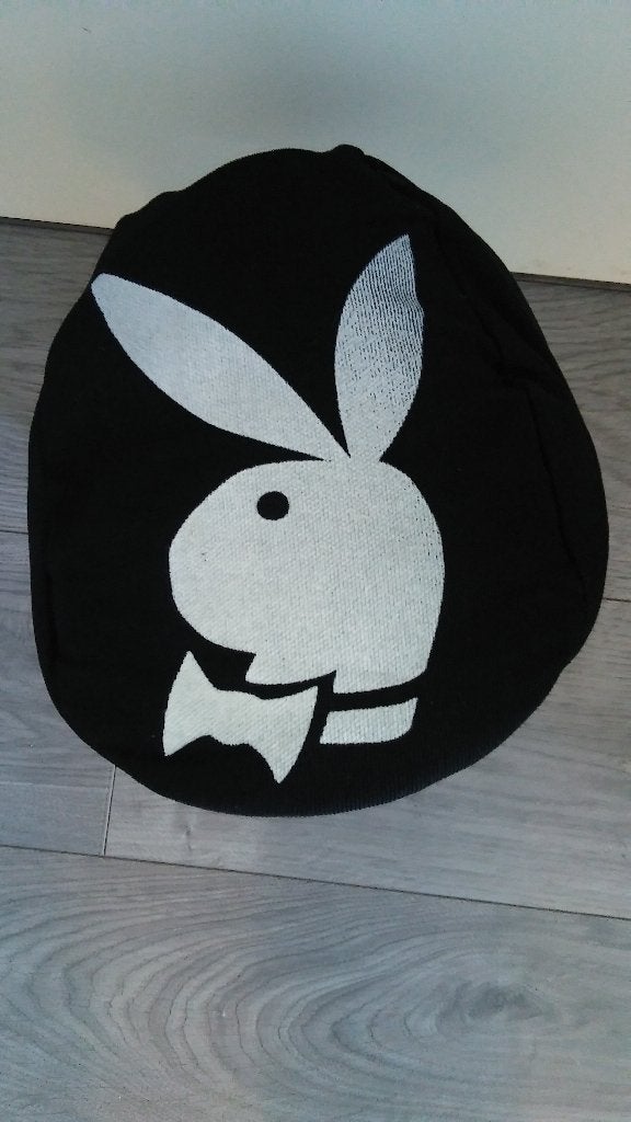 Playboy bunny konijn vintage rare logo muts cap pet, Ophalen of Verzenden, Gebruikt, Kleding