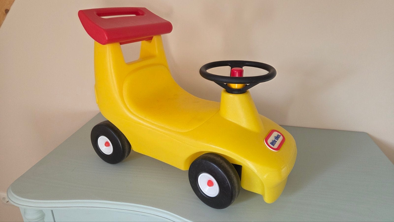 Little Tikes Loopauto Geel - Perfect voor Peuters, Ophalen, Gebruikt, Loopvoertuig