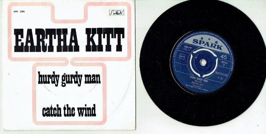 Eartha Kitt – Hurdy Gurdy Man, Ophalen of Verzenden, Zo goed als nieuw
