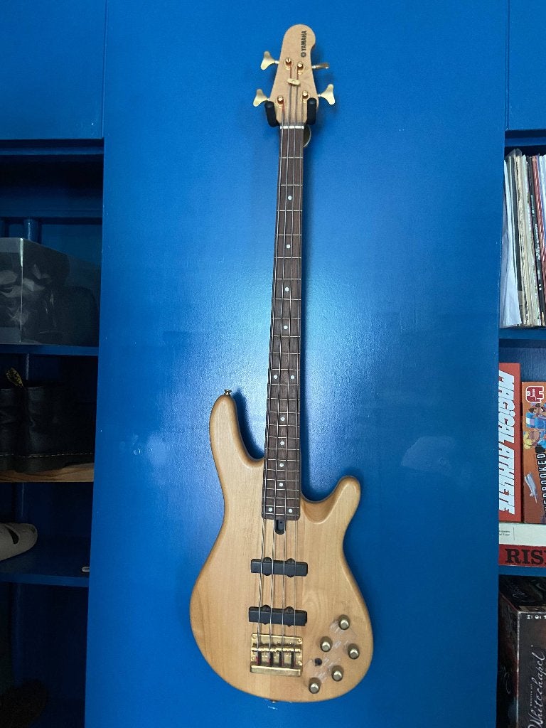 Basgitaar - Yamaha BB604 Natural Satin – 4-snarige basgitaar, Ophalen, Gebruikt, Elektrisch