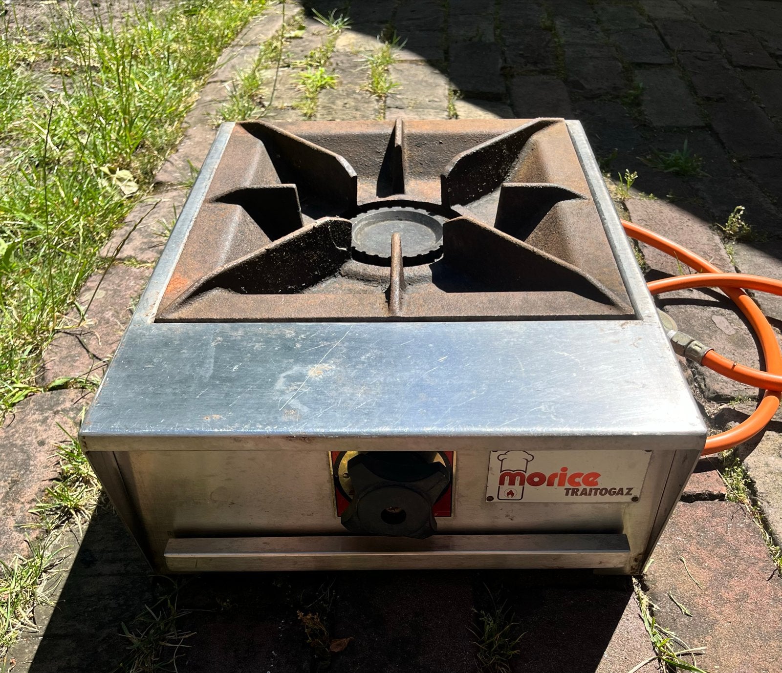 Morice traitogaz Gasstel, Ophalen, Gebruikt, Minder dan 85 cm, 4 kookzones