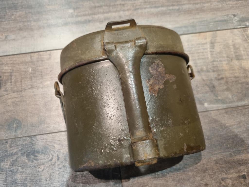 Duits WOII Essgeschirr eetblik 1943 wehrmacht, Verzamelen, Militaria | Tweede Wereldoorlog, Ophalen of Verzenden, Duitsland