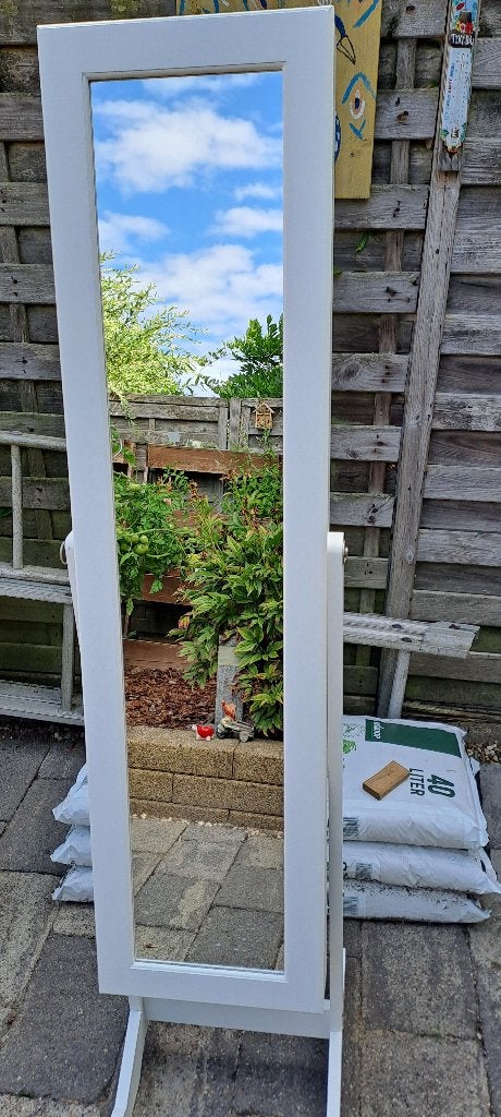 sieradenkast wit, Ophalen, Minder dan 50 cm, Gebruikt, 100 tot 150 cm