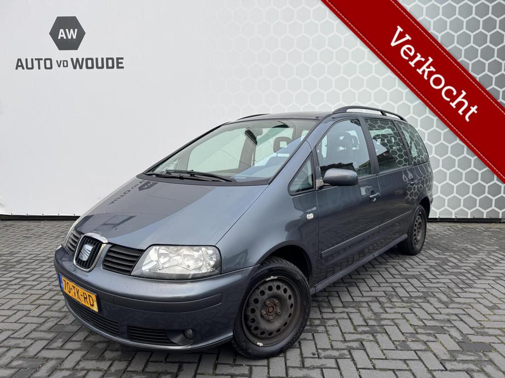 Seat Alhambra 2.0 TDI Stylance 7 persoons Cruise control Tre, Voorwielaandrijving, Gebruikt, Zwart, 4 cilinders