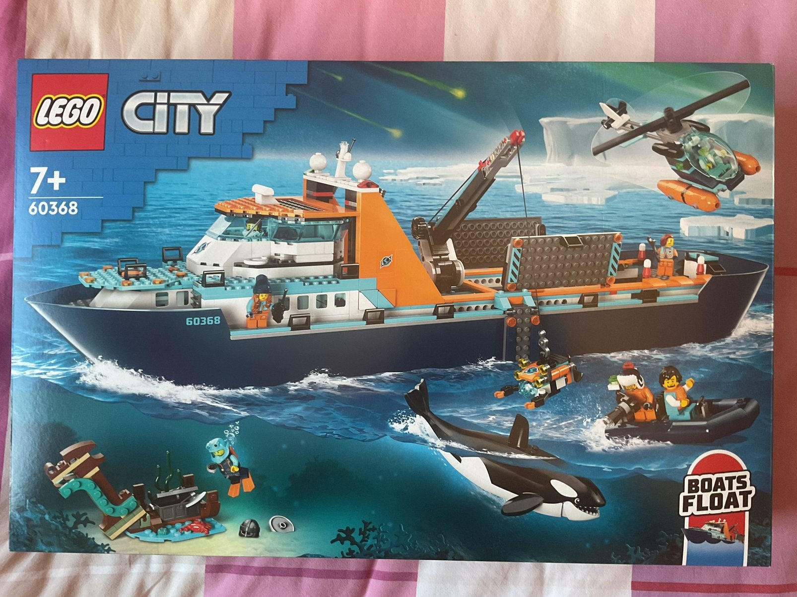 Lego City 60368 Poolonderzoeksschip in 100% nieuwstaat, Ophalen, City, Lego, Nieuw