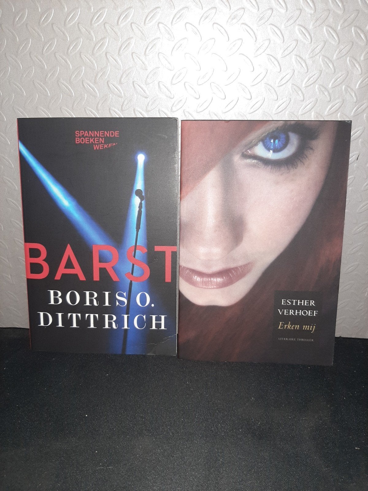 Thriller Boeken Barst & Erken Mij (Boris O. Dittrich, Esthe, Ophalen of Verzenden, Gelezen, Boris O. Dittrich, Esther Verhoef