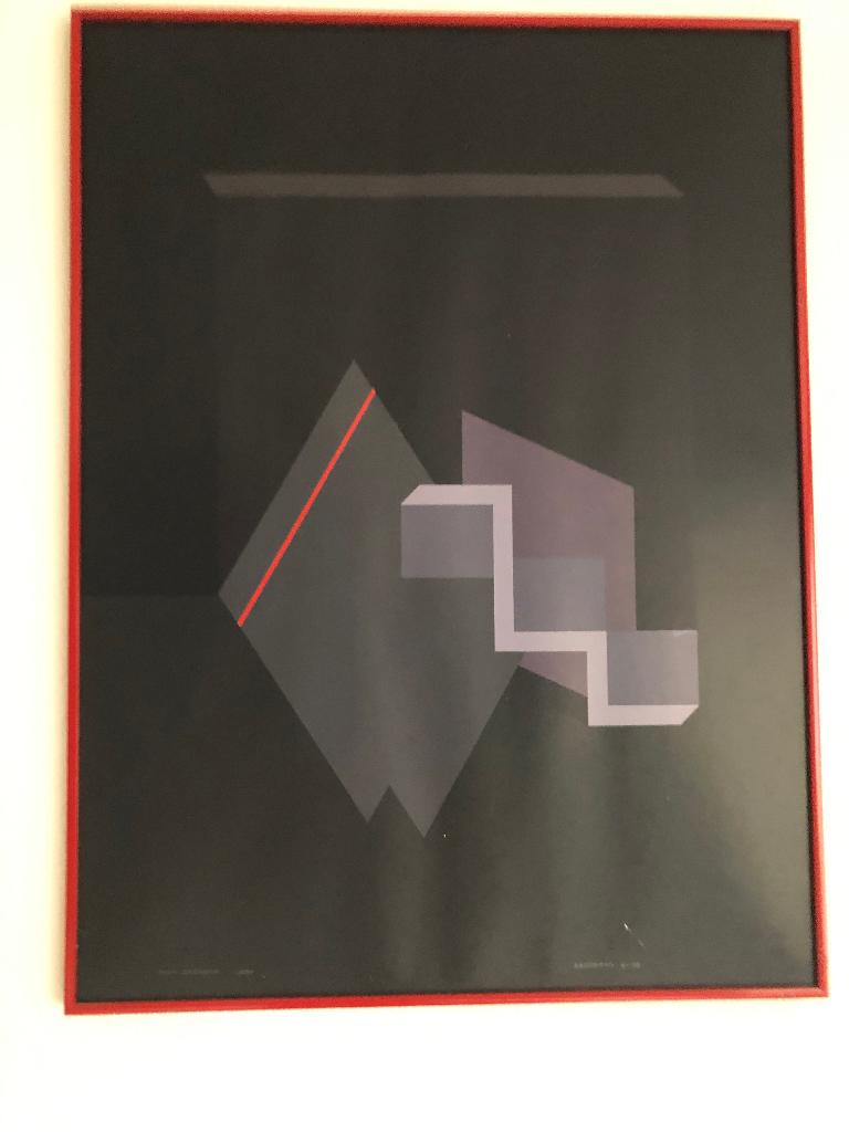 Zeefdrukken Piet Zegveld, Antiek en Kunst, Ophalen