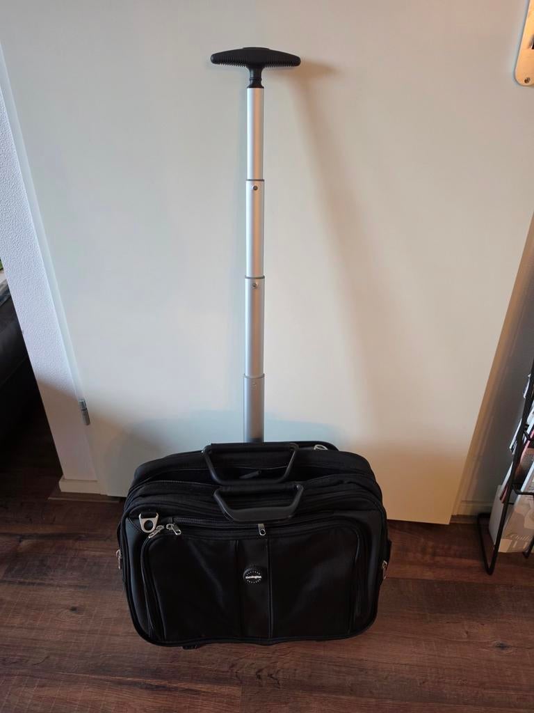 Kensington laptop trolley met slot - Zo goed als nieuw, Minder dan 50 cm, Zo goed als nieuw, Minder dan 35 cm, Zacht kunststof