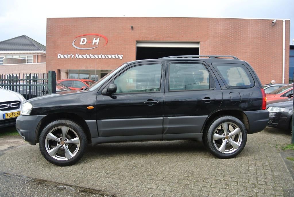 Mazda Tribute 2.0 Exclusive 4WD AIRCO APK 09-12-2026 INRUIL, 745 kg, 4 cilinders, Zwart, Bedrijf